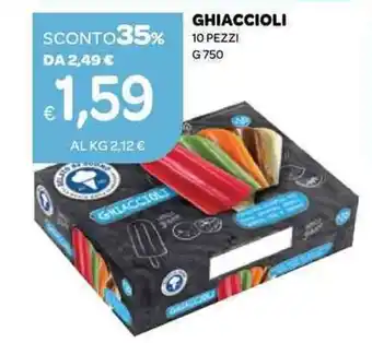 Ekom GHIACCIOLI 10 PEZZI G 750 offerta
