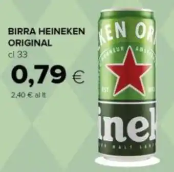 Tigre BIRRA HEINEKEN ORIGINAL cl 33 offerta