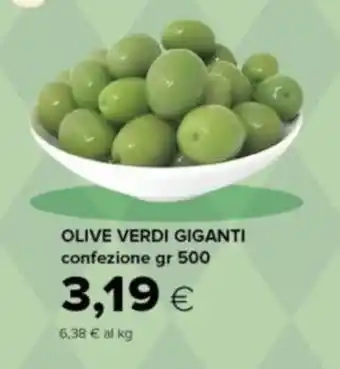 Tigre OLIVE VERDI GIGANTI confezione gr 500 offerta