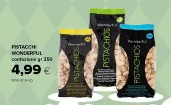 Tigre PISTACCHI WONDERFUL confezione gr 250 offerta