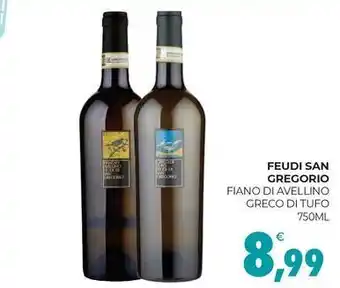 FEUDI SAN GREGORIO FIANO DI AVELLINO GRECO DI TUFO 750ML