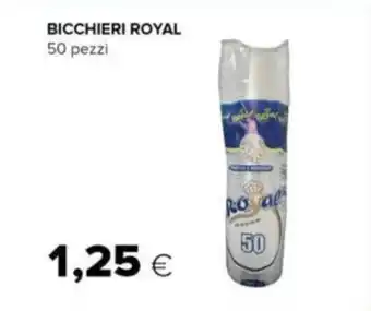 Tigre BICCHIERI ROYAL 50 pezzi offerta