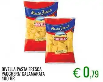 DIVELLA PASTA FRESCA PACCHERI/ CALAMARATA 400 GR