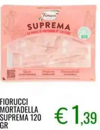 FIORUCCI MORTADELLA SUPREMA 120 GR
