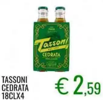 TASSONI CEDRATA 18CLX4