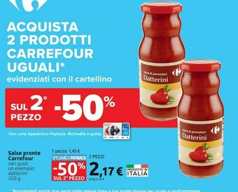 Carrefour Salsa offerta
