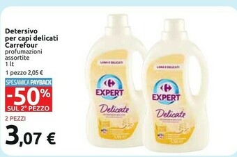 Carrefour Detersivo lavatrice offerta
