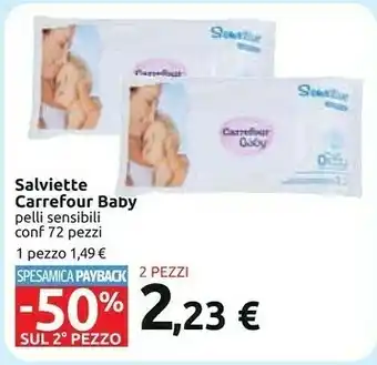 Carrefour Salviette offerta