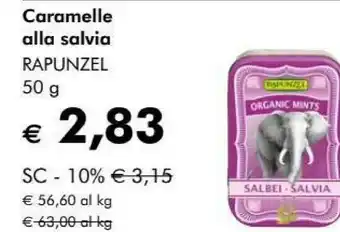 Caramelle alla salvia