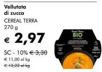 Cereal terra - vellutata di cicerchie 270 g(ml)