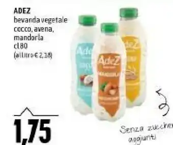Emi Supermercati Adez bevanda vegetale offerta