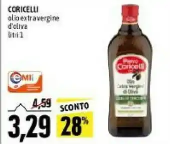 Emi Supermercati Pietro coricelli - olio extra vergine di oliva 1000 g(ml) offerta