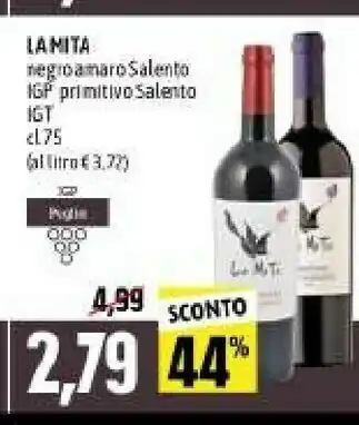 La mita negroamaro salento