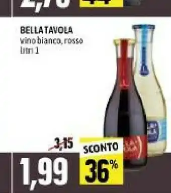Emi Supermercati Bella tavola - vino rosso 1000 g(ml) offerta