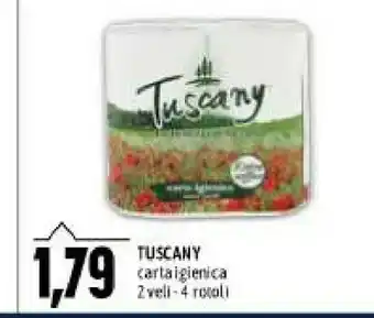 Emi Supermercati Tuscany carta igienica offerta