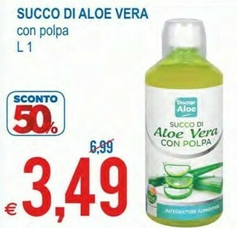 MD Discount Succo di aloe vera con polpa offerta