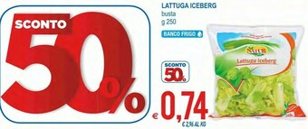 MD Discount Natur lieve - lattuga iceberg offerta