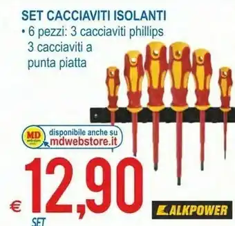 MD Discount Set cacciaviti isolanti offerta