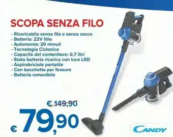 MD Discount Scopa senza filo offerta