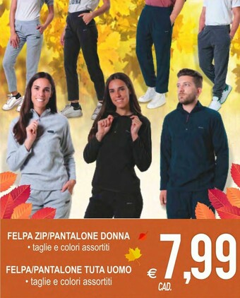 MD Discount Felpa zip offerta