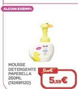 Bimbo Store Hipp mousse detergente paperella offerta