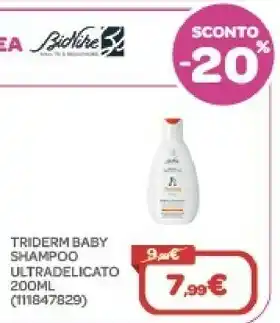 Bionike triderm baby shampoo ultradelicato