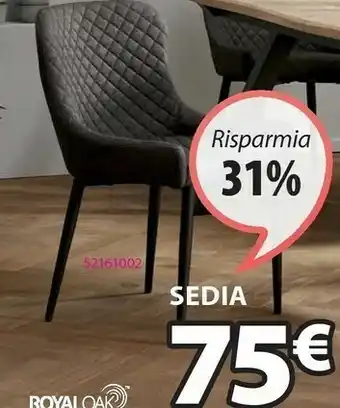 Sedia new york marrone antico