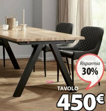 JYSK Tavolo new york 100x210 rovere/nero offerta