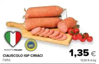 Oasi CIAUSCOLO IGP CIRIACI offerta
