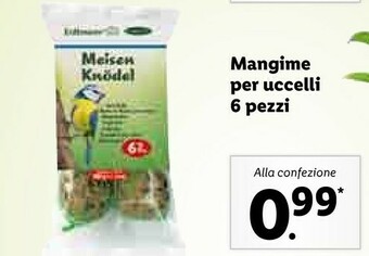 Lidl Mangime per uccelli 6 pezzi offerta