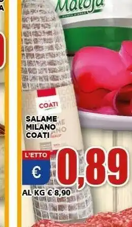 Vivo Supermercati Salame milano offerta