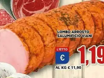 Vivo Supermercati Lombo arrosto offerta