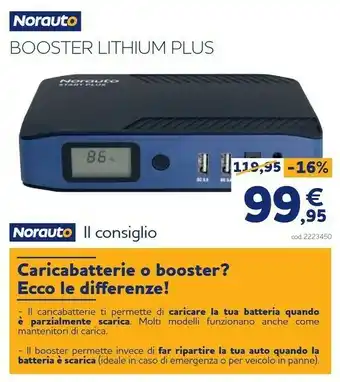 Booster lithium plus