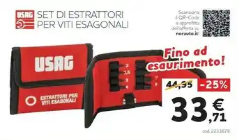 Set di estrattori per viti esagonali