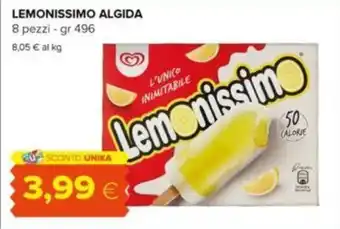 Oasi LEMONISSIMO ALGIDA 8 pezzi - gr 496 offerta