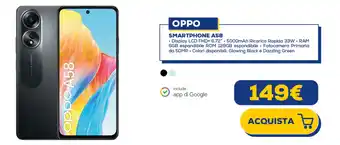 Euronics OPPO SMARTPHONE A58 offerta