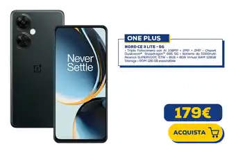 Euronics ONE PLUS NORD CE 3 LITE - 5G offerta