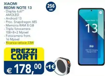 Esselunga XIAOMI REDMI NOTE 13 offerta
