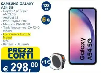 Esselunga SAMSUNG GALAXY A54 5G offerta