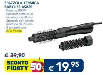 Esselunga SPAZZOLA TERMICA BABYLISS AS82E offerta