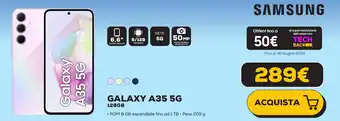 Euronics SAMSUNG GALAXY A35 5G offerta