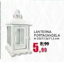 Happy Casa LANTERNA PORTACANDELA offerta