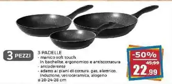 Happy Casa 3 PADELLE offerta