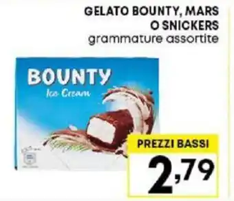 Pam GELATO BOUNTY, MARS O SNICKERS offerta