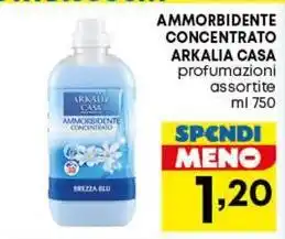 Pam AMMORBIDENTE CONCENTRATO ARKALIA CASA offerta