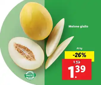 Lidl Melone giallo offerta