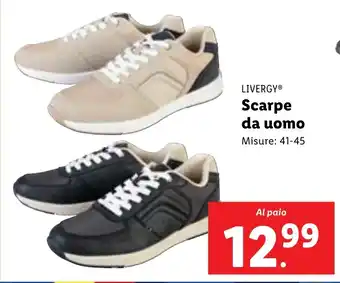 Lidl LIVERGY Scarpe da uomo offerta