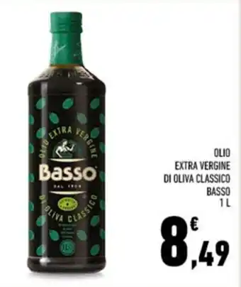 Conad OLIO EXTRA VERGINE DI OLIVA CLASSICO BASSO 1L offerta