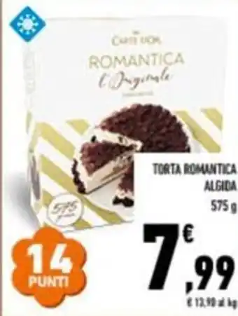 Conad TORTA ROMANTICA ALGIDA 575g offerta