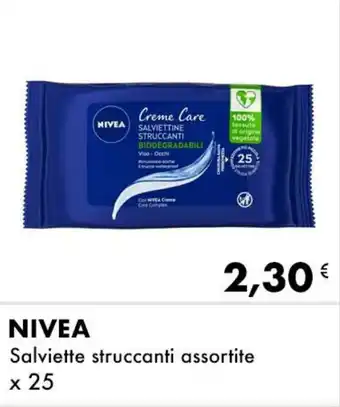 Iper Tosano NIVEA Salviette struccanti assortite x 25 offerta